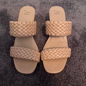 Target A New Day Nude Block Heels
